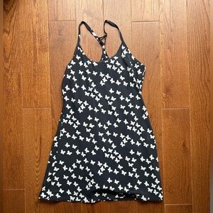 Grey and white outdoor voice dress